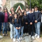 Gli studenti del NAUTICO E.FERMI presenti alla cerimonia per la giornata dell’Unità Nazionale e delle Forze armate